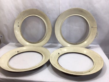 4 PIECE LYON WHITEWALL WHEEL TRIM