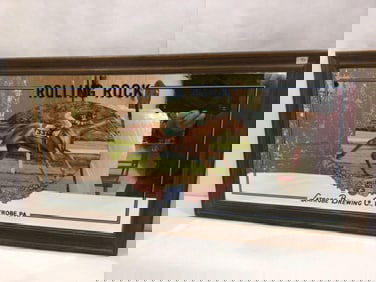 ROLLING ROCK RACEHORSE BEER MIRROR