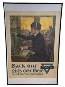 BACK OUR GIRLS YWCA POSTER