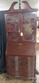 1930s FRENCH PROVINCIAL SECRETARY DESK