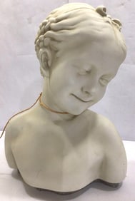 BUST OF A YOUNG FRENCH GIRL