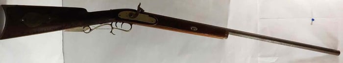 COLONIAL STYLE BLACK POWDER REENACTMENT LONG GUN