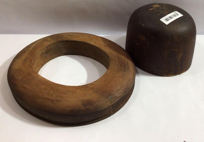 COUNTRY STORE WOODEN HAT MOLD