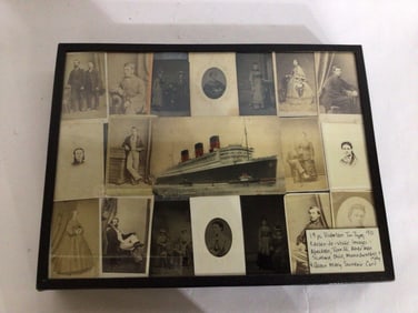 VICTORIAN CARTE DE VISITE AND TIN TYPE PHOTOS