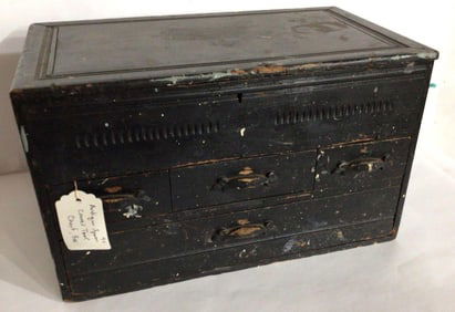 SPOON CARVED TOOL CHEST