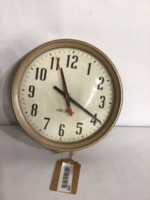 MID CENTURY SETH THOMAS WALL CLOCK