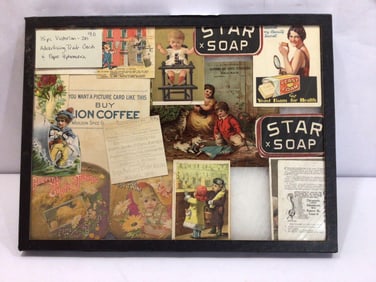 VICTORIAN ERA TRADE CARDS AND ADVERTISING