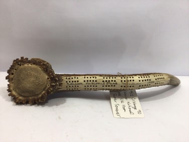 c1952 ELK HORN CRIBBAGE SCORE KEEPER