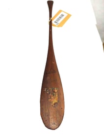 MUSKOKA NATIVE AMERICAN CHIEF MINIATURE PADDLE