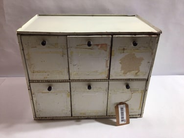 6 DOOR DRUGSTORE PHARMACY PRESCRIPTION BOX