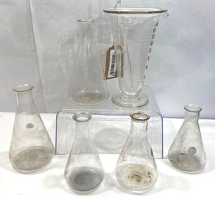 6 PIECE VINTAGE LAB/SCIENTIFIC MEDICAL LOT