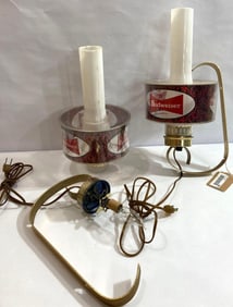 MID CENTURY BUDWEISER BEER LIGHTS