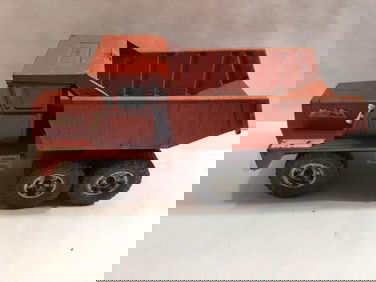 A BUDDY L MACK DUMP TRUCK