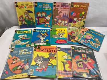 1960s-70s WALT DISNEY COMIC BOOKS