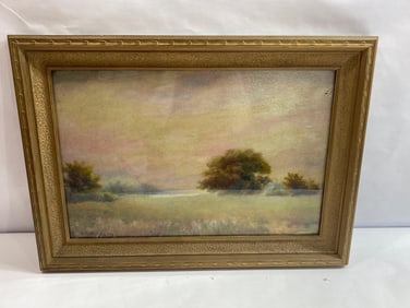 ART NOUVEAU ERA GG HUBBARD OIL PAINTING