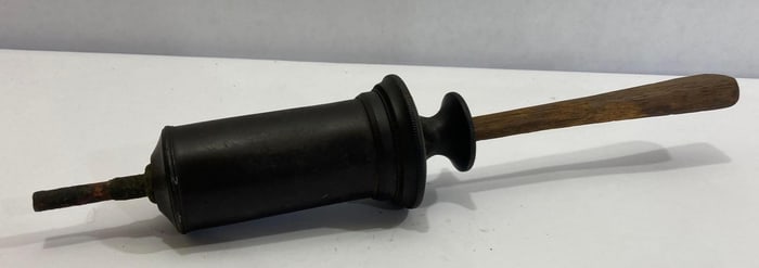 VICTORIAN VULCANITE MEDICAL SYRINGE