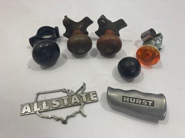 4 STEERING WHEEL SUICIDE KNOBS