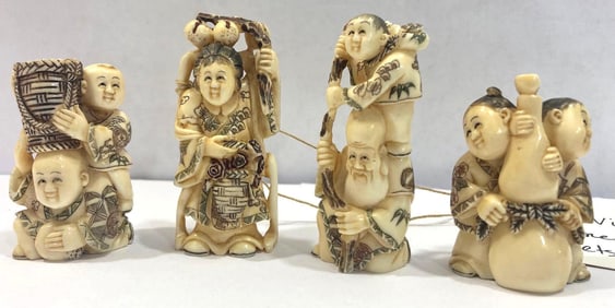 JAPANESE RESIN NETSUKE