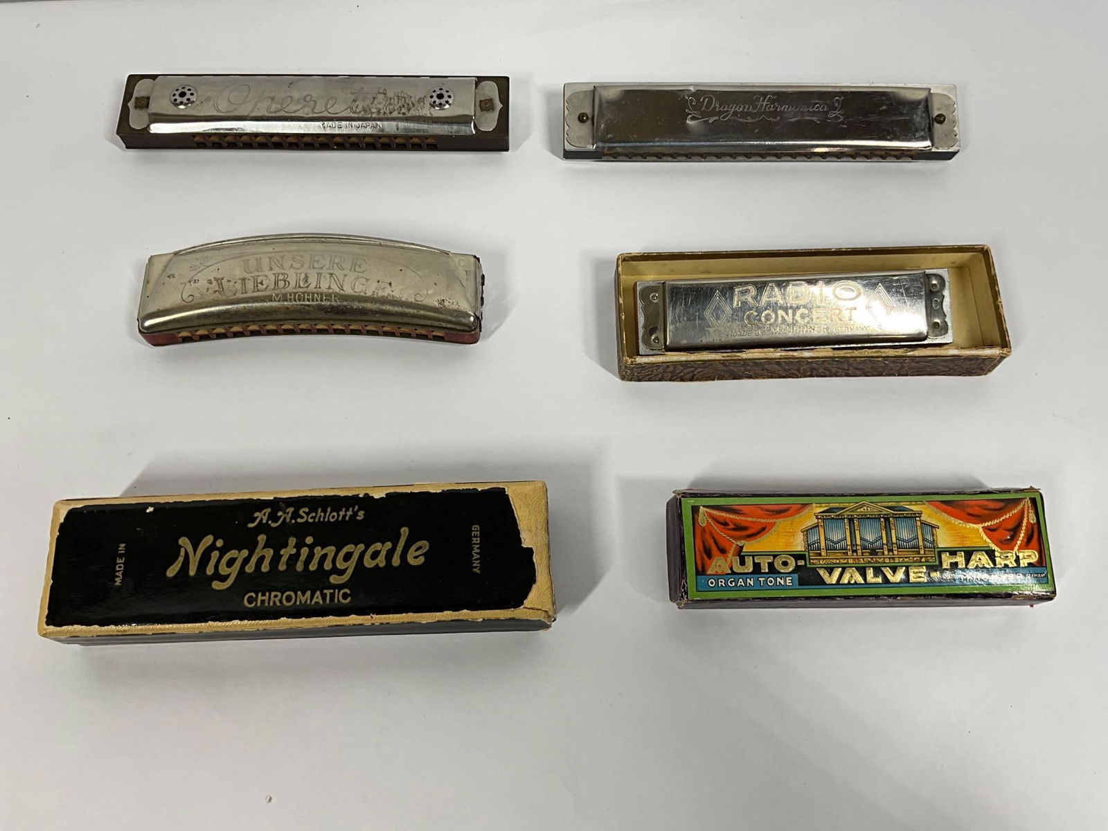 HOHNER AND MORE CONCERT HARMONICAS (1 of 9)
