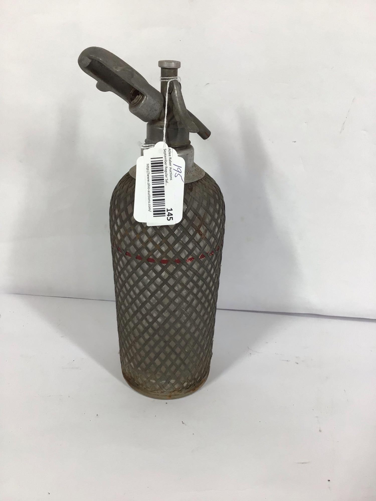 1900S LONDON GLASS SODA SYPHON (1 of 6)