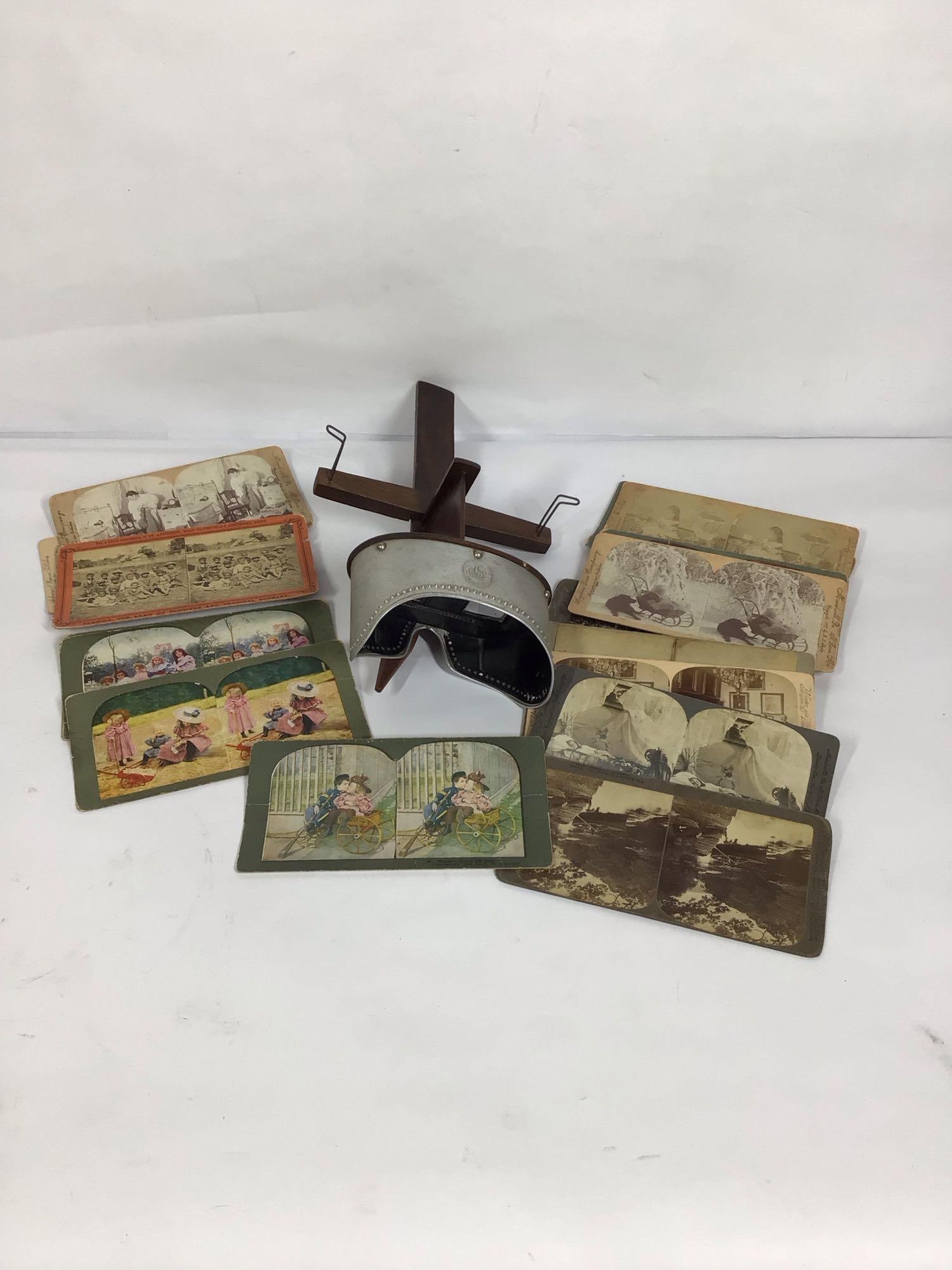 Monarch stereo optic viewer w/19 cards (1 of 5)