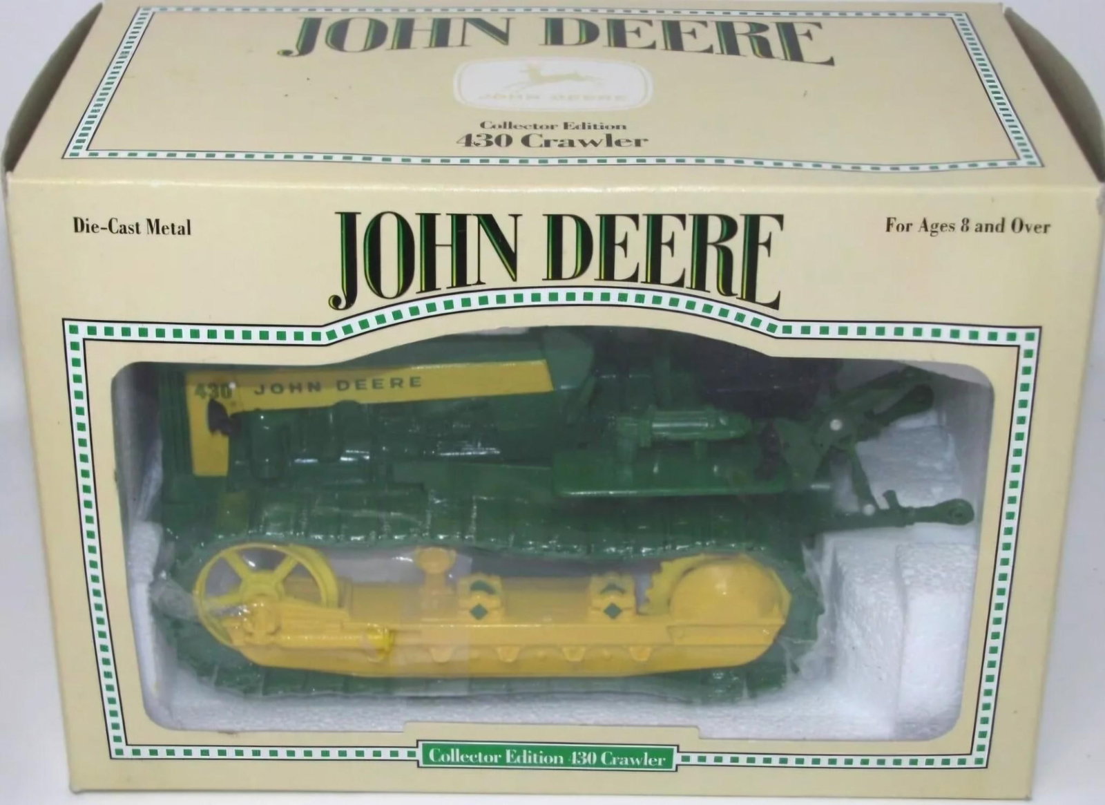 ERTL JOHN DEERE 430 CRAWLER COLLECTOR EDITION: NOS 1997 STOCK NO. 5941DA1/16 SCALE