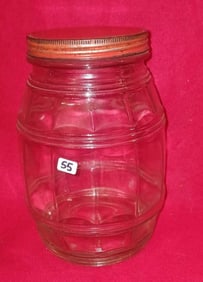 GLASS PICKLE JAR