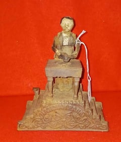 CAST IRON MAGICIAN BANK