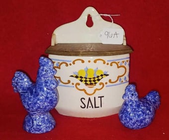 SALT BOX AND S&P SHAKERS