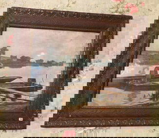 LOUIS LE TOITTER SEASIDE PRINT