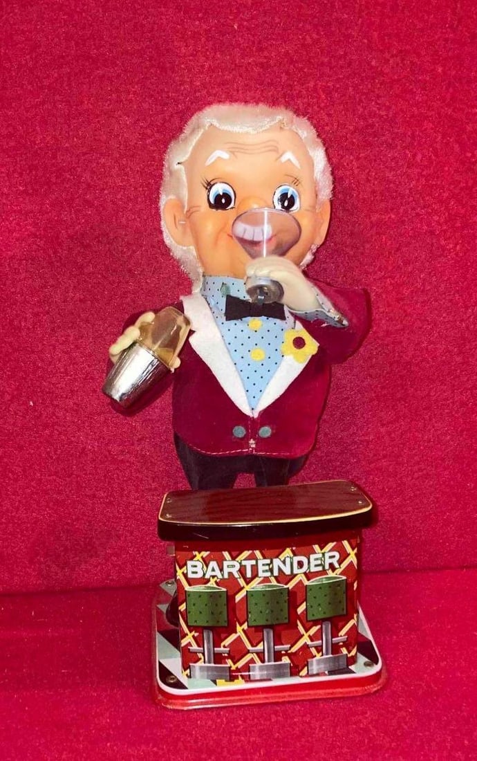 TIN LITHO BARTENDER (1 of 3)