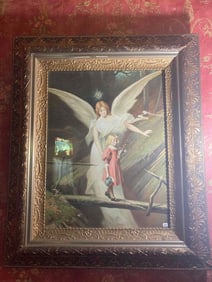 GUARDIAN ANGEL FRAMED PRINT