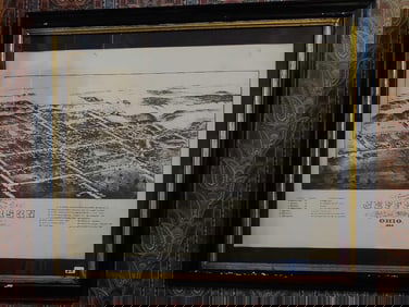 JEFFERSON OHIO 1883 MAP