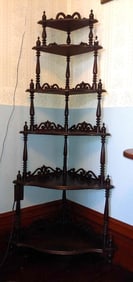 6 TIERED CORNER SHELF