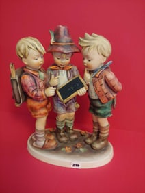 C. 1950'S GOEBEL HUMMEL SCHOOL BOYS FIGURINE