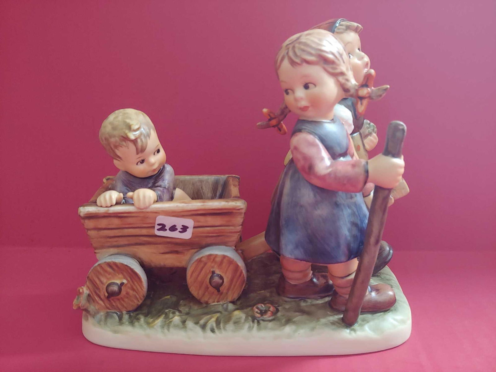 GOEBEL HUMMEL PLEASANT JOURNEY SIGNED FIGURINE (1 of 7)