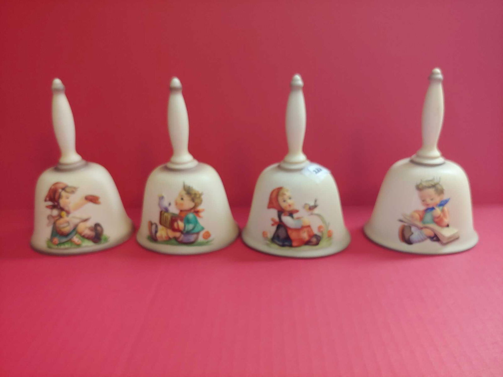 GOEBEL HUMMEL SIGNED LIMITED EDITION BELLS LOT OF 4 (1 of 10)