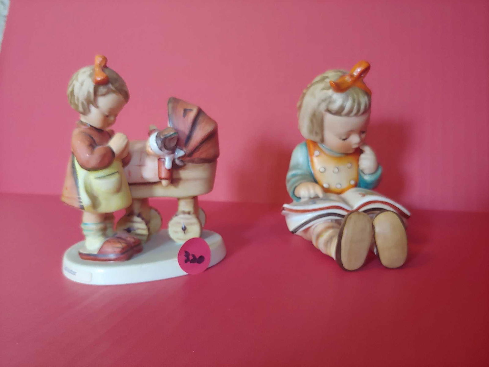 GOEBEL HUMMEL FIGURINE LOT OF 2 WITH ONE SIGNED (1 of 6)