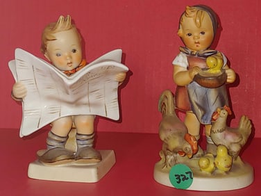GOEBEL HUMMEL FIGURINE LOT OF 2