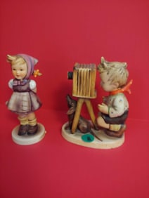 GOEBEL HUMMEL FIGURINE LOT OF 2