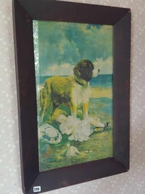 1920" ON GUARD FRAMED LITHOGRAPH