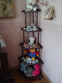 5 TIER CORNER SHELF