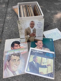 SINATRA, TONY BENNETT, AND DEAN MARTIN RECORDS