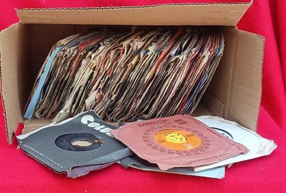 LARGE LOT OF 45 RECORDS