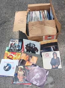LARGE LOT OF 45 RECORDS