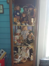 BOYD'S BEAR YESTERYEAR DOLL COLLECTION INC. 12 COLLECTIBLE DOLLS