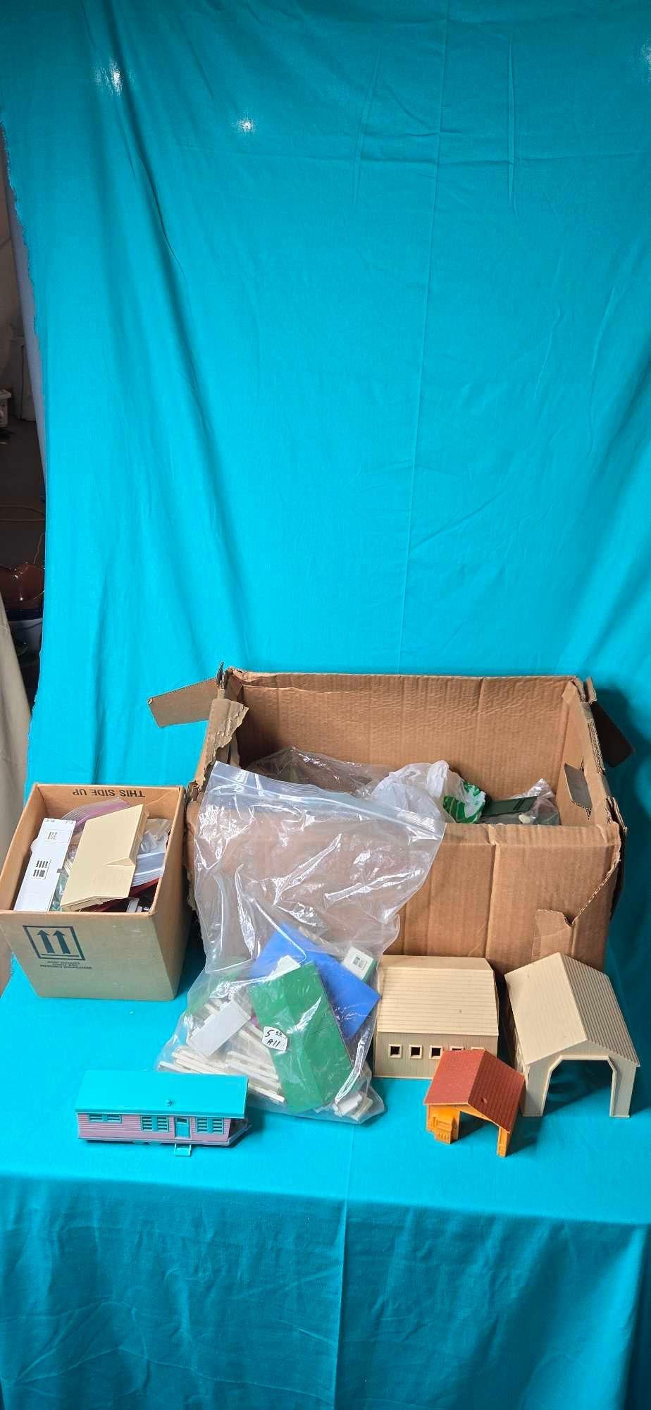 large lot of plasticville houses yes I'm still right on the numbers the Box paper and they do so I'm (1 of 4)