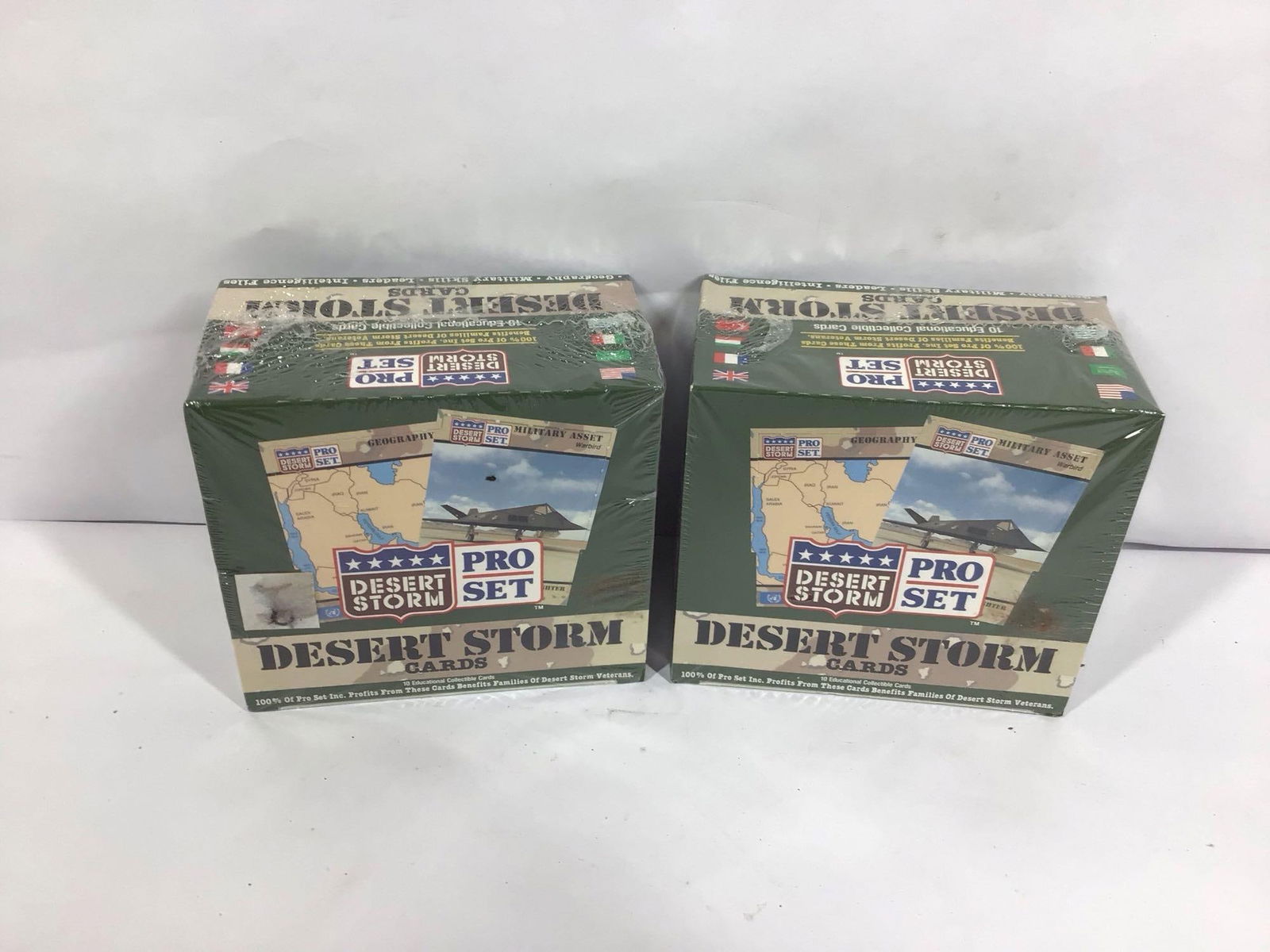 DESERT STORM EDUCATIONAL PRO SET COLLECTOR CARDS NOS (1 of 3)