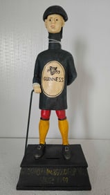 CAST IRON GUINNESS MAN MONEY BOX