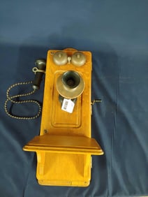 OAK WALL PHONE